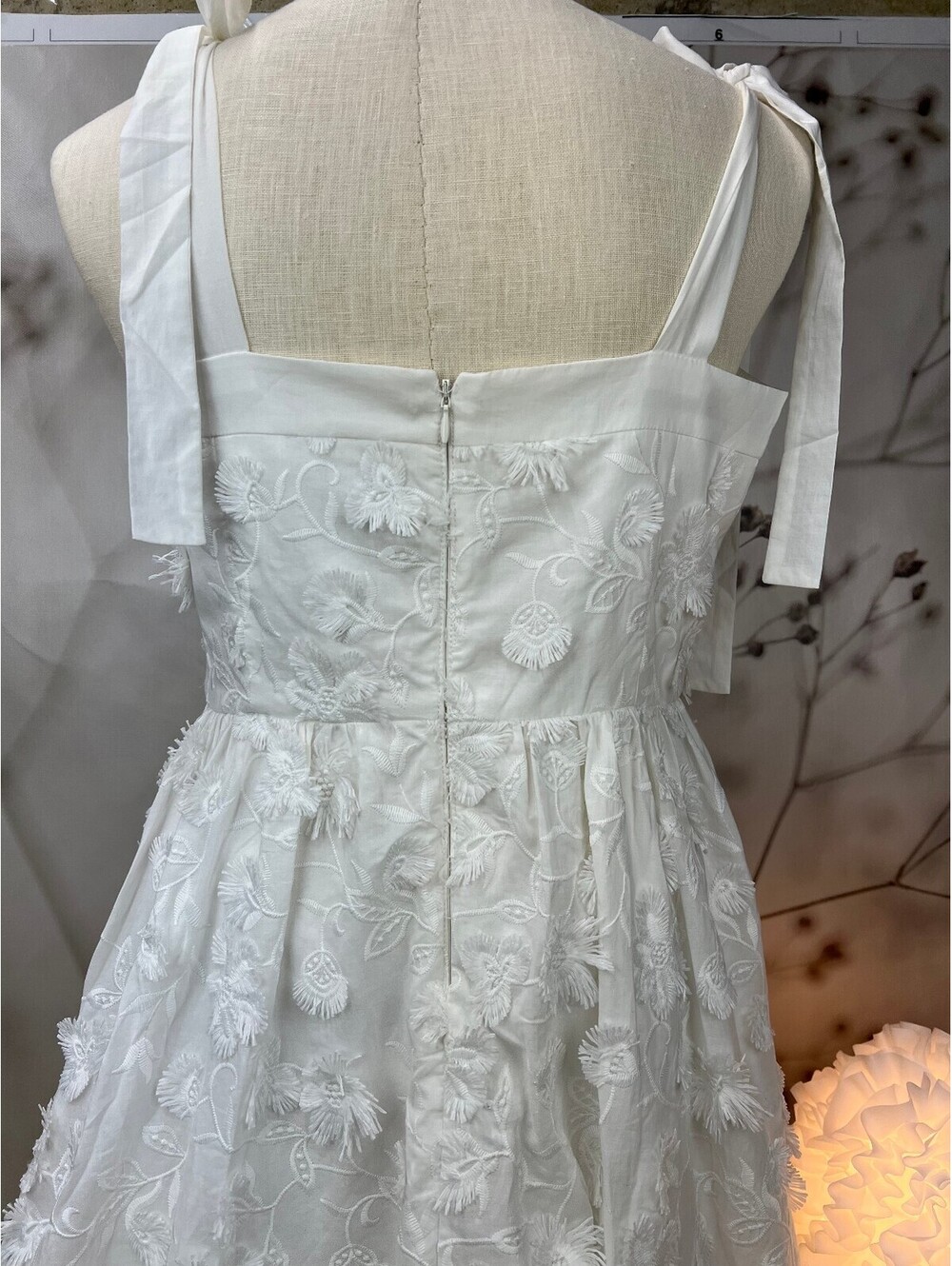 Anthropologie Trudy Embroidered Floral Dress - Picture 5 of 9